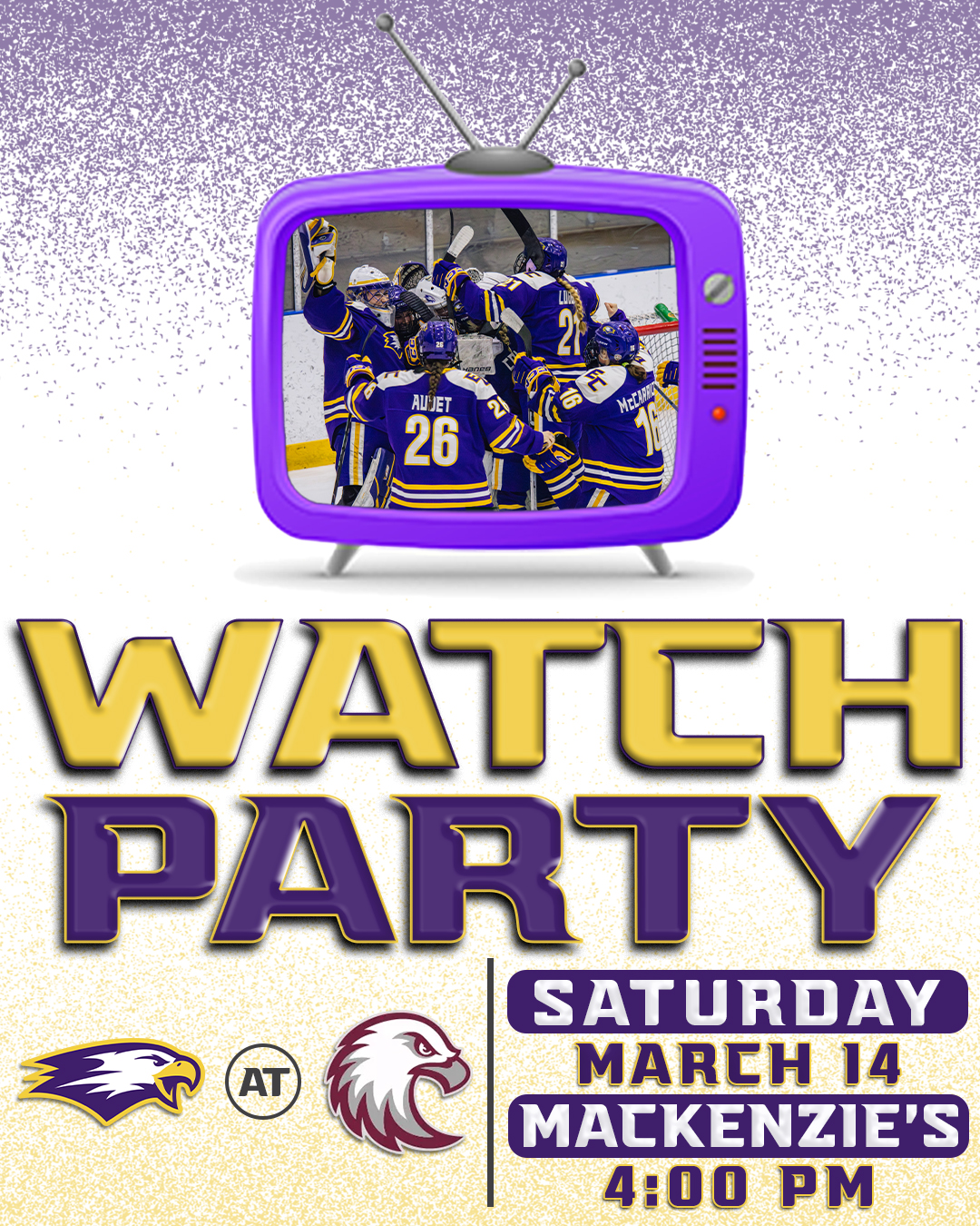 3/14 Watch Party Invitation